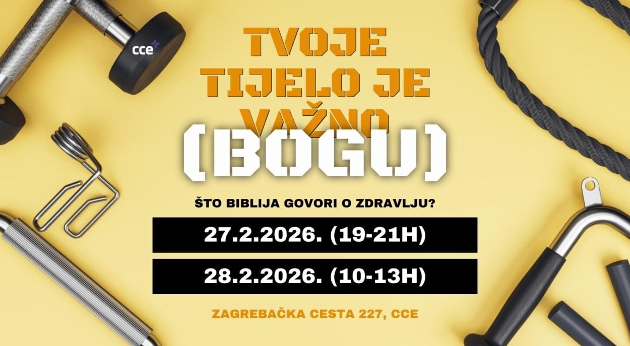 tvoje tijelo je važno Bogu seminar CCE